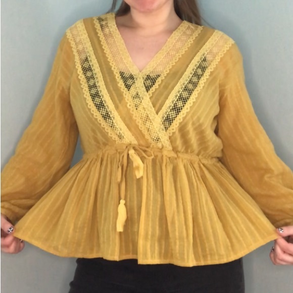 RD&koko long sleeve blouse, size large - Picture 1 of 8